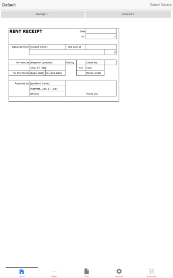 Imagen 7 para Rent Receipt