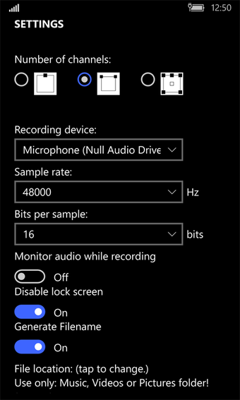 Image 0 for Sound Recorder Hi-Res for…