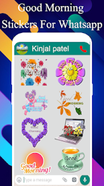 Imagen 1 para Good Morning stickers