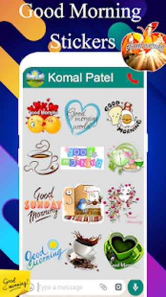 Imagen 0 para Good Morning stickers