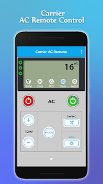 Imagen 3 para Carrier AC Remote Control
