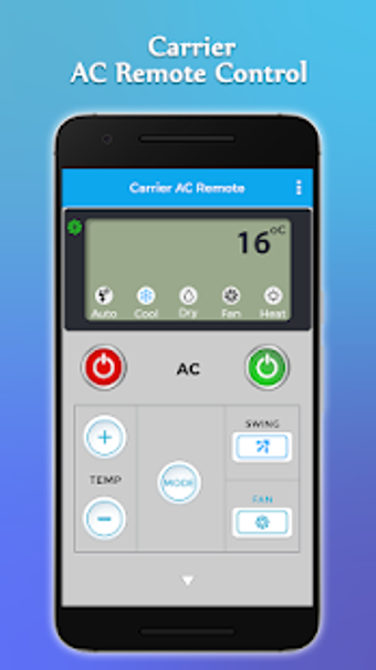 Imagen 1 para Carrier AC Remote Control