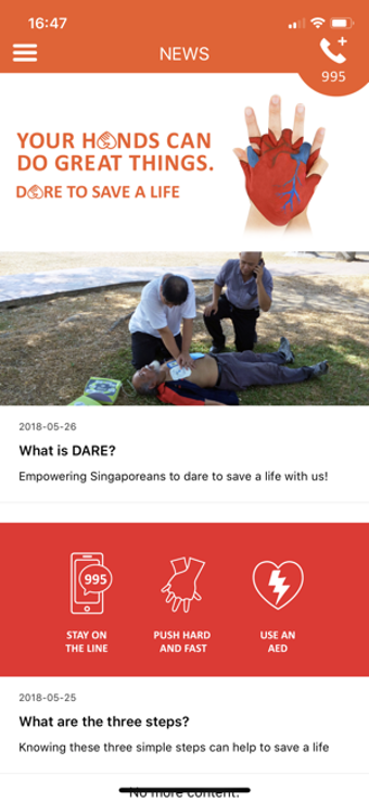 Image 2 for DARE - Learn CPR