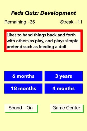Image 0 for Pediatrics Quiz