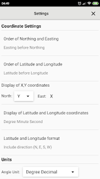 Imagen 2 para Surveying Calculator