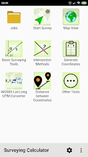 Imagen 1 para Surveying Calculator