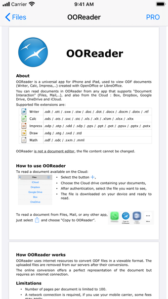 Image 0 for OOReader