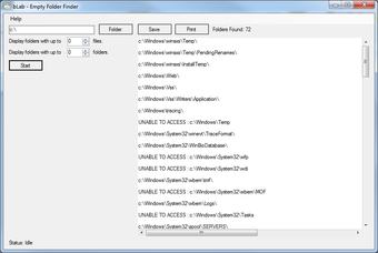 Imagen 0 para BLab - Empty Folder Finde…