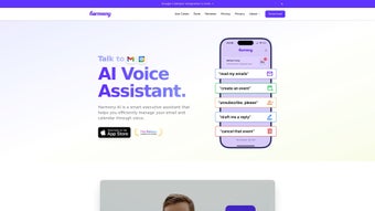 Imagen 0 para Harmony AI Email Voice As…