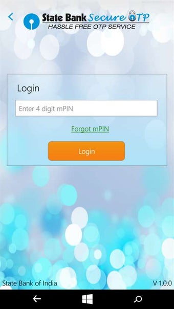 Image 0 for State Bank Secure OTP for…