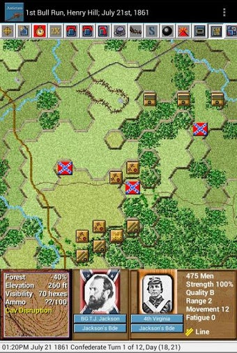 Imagen 1 para Civil War Battles - Antie…