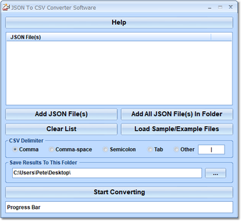 Image 0 for JSON To CSV Converter Sof…