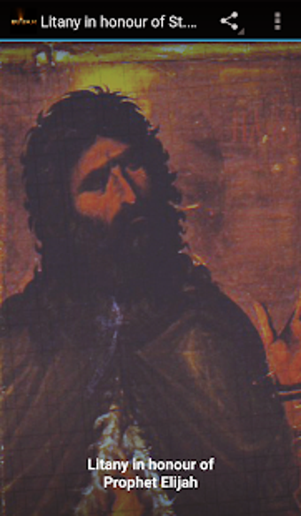 Image 0 for Litany to St. Prophet Eli…