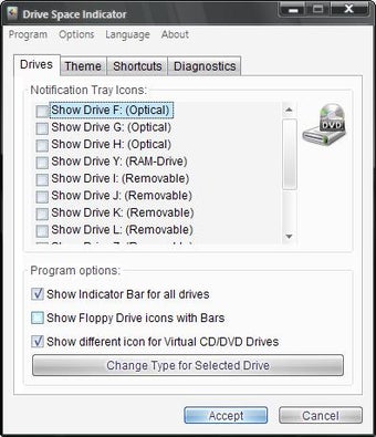 Image 0 for Drive Space Indicator