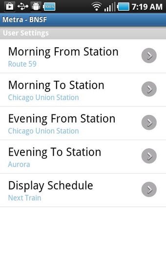 Image 3 for Schedule for Metra - BNSF