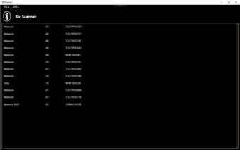 Image 0 for BleScanner for Windows 10