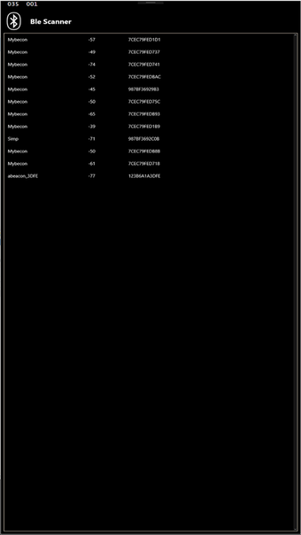 Image 1 for BleScanner for Windows 10