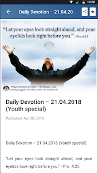 Imagen 0 para VMM Devotional Messages