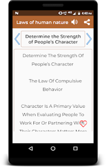 Image 0 for Laws of human nature