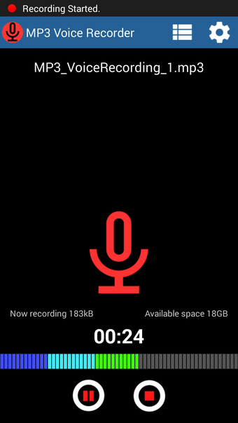 Image 1 for MP3 Voice Recorder