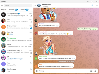 Image 0 for Telegram for Windows (Uni…