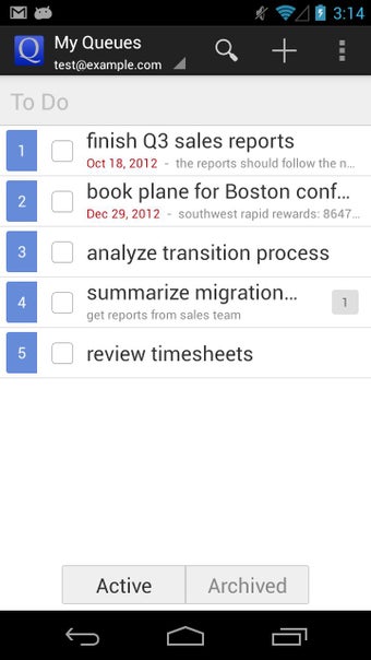 Image 2 for GQueues | Tasks & To-Do L…