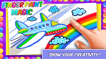 Imagen 2 para Fingerpaint Magic Draw an…