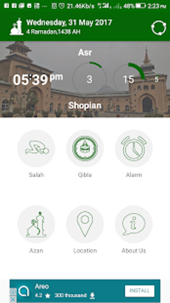 Image 0 for JK Meeqat (Prayer Timings…