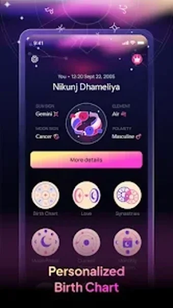 Imagen 0 para Zodiakos: Birth Chart Rea…
