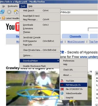 Image 0 for Firefox Video Download He…