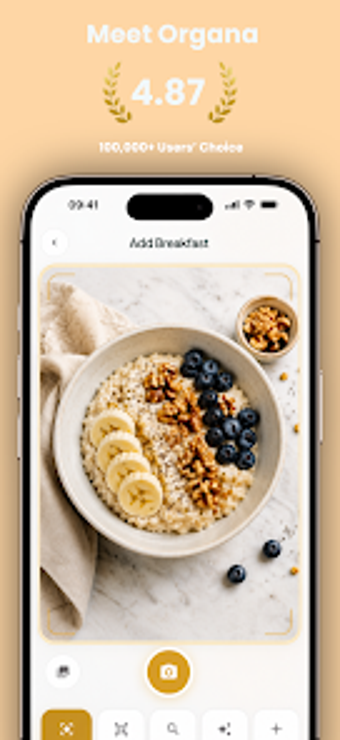 Imagen 0 para Organa: AI Calorie Tracke…