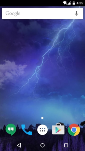 Image 0 for Lightning Storm Live Wall…