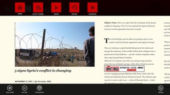 Image 0 for CNN App for Windows 8