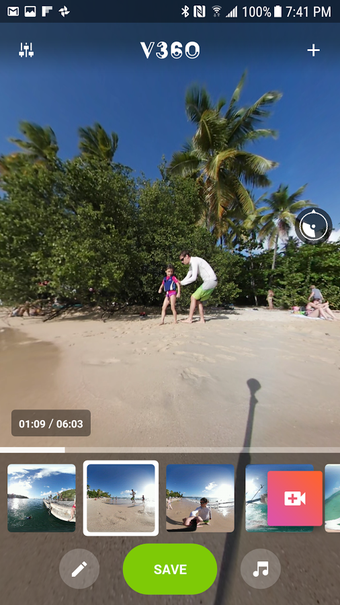 Image 1 for V360 - 360 video editor