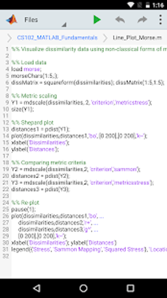 Imagen 1 para MATLAB Mobile