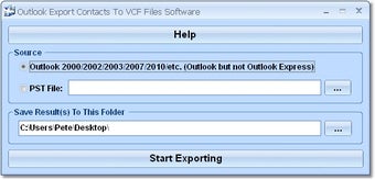 Image 0 for Outlook Export Contacts T…