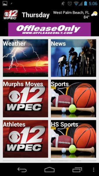 Imagen 0 para WPEC CBS12 News