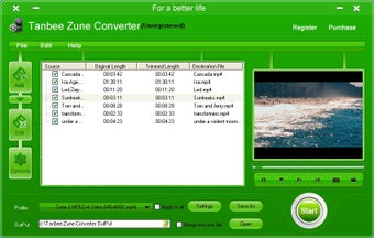 Imagen 0 para Tanbee Zune Converter