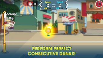 Image 1 for Dunk Shoot Basketball