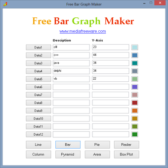Image 0 for Free Bar Graph Maker