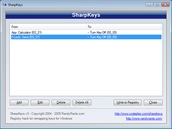 Imagen 0 para SharpKeys