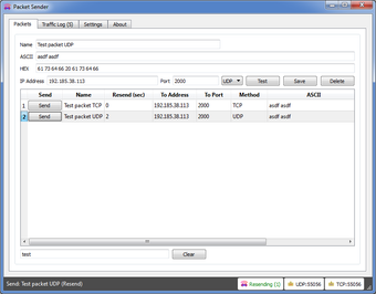Imagen 0 para Packet Sender