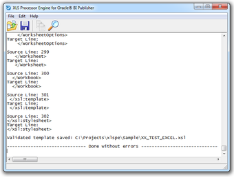 Image 0 for XLS Processor Engine for …