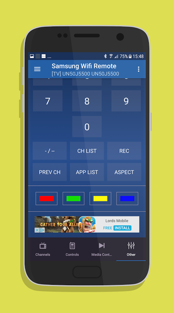 Image 3 for Remote for Samsung Smart …