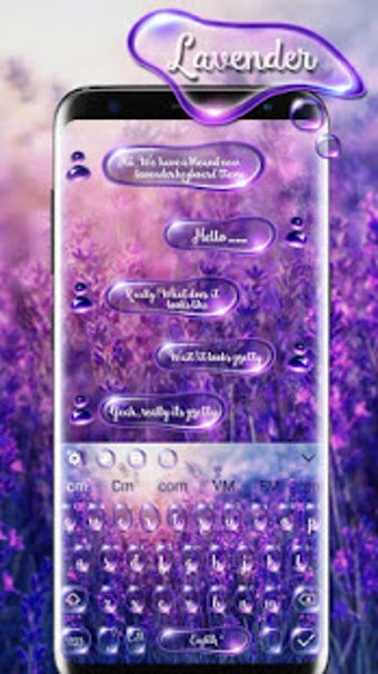 Image 0 for SMS Shimmer Lavender Keyb…