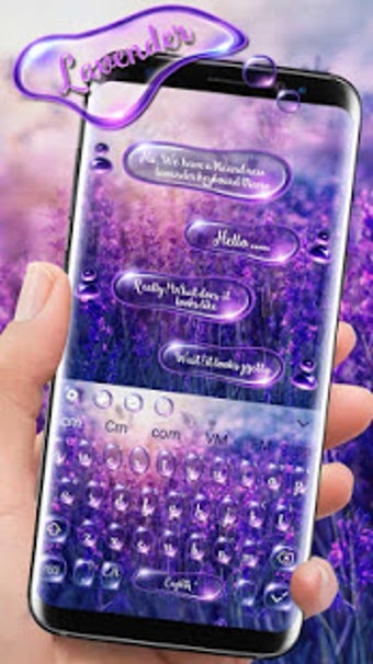 Image 2 for SMS Shimmer Lavender Keyb…