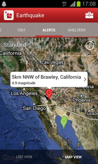 Imagen 2 para Earthquake -American Red …