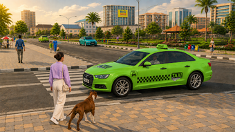 Image 0 for Modern City Taxi Car Sim …