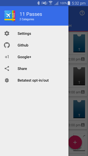 Image 0 for PassAndroid Passbook view…