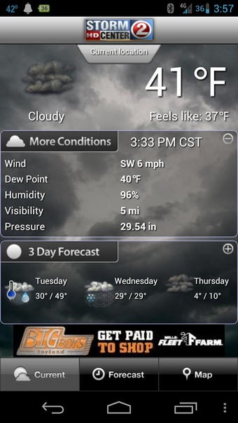 Imagen 1 para WBAY WEATHER - StormCente…